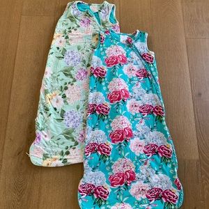 2 Posh Peanut Sleep Bags sz 6-18 months